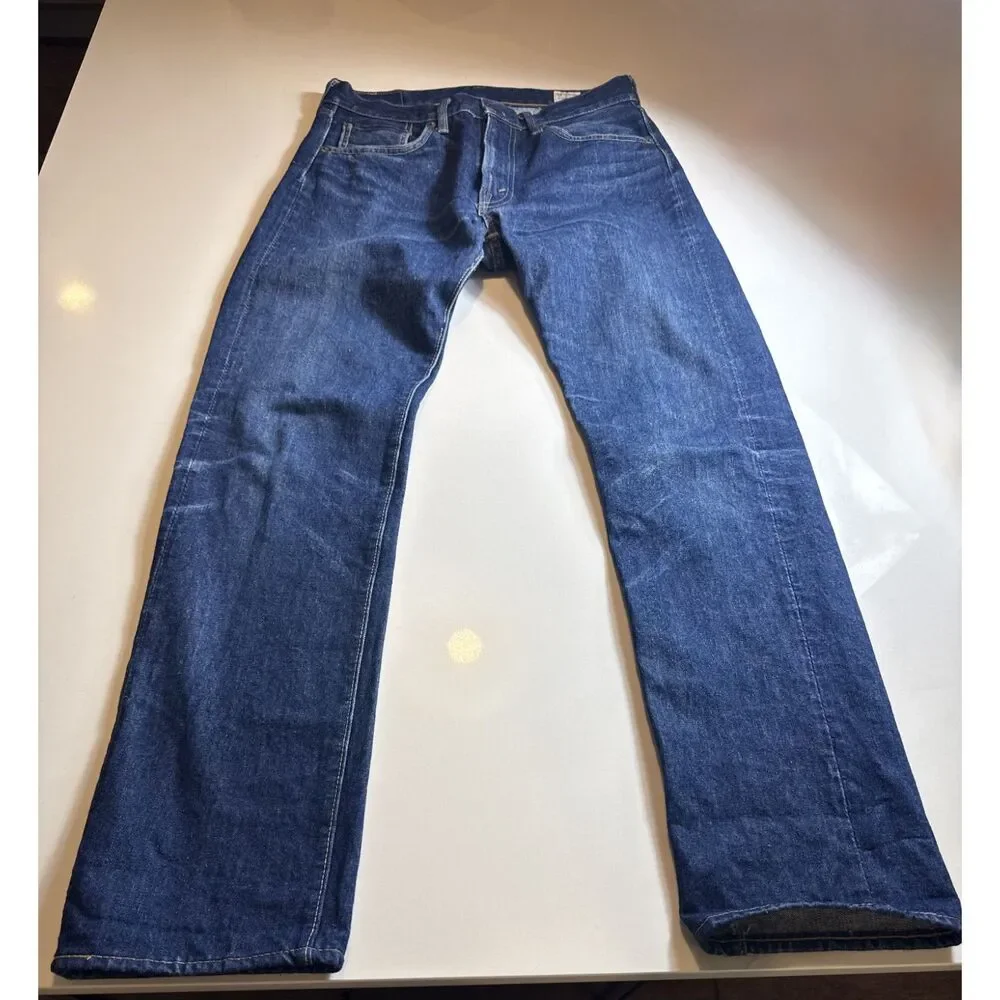 orSlow Lot 107 Ivy Fit Jeans Made in Japan Selvedge Denim Indigo XS S (1)
